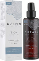 Cutrin Bio+ Energy Boost Scalp Serum For Men - Зміцнююча сироватка для шкіри голови чоловіків 100 мл