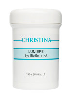 CHRISTINA Eye & Neck Bio gel + HA - Lumiere - Гель "Луміре" догляду за шкірою навколо очей і шиї 250 мл