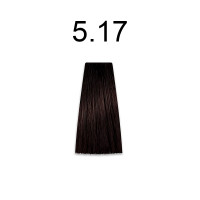 Mirella Professional Royal Jelly Color — стойкая крем-краска для волос, 100 мл 5.17 светлый шатен пепельно-древесный