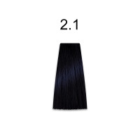 Mirella Professional Royal Jelly Color - Стійка крем-фарба для волосся 100 мл 2.1 синяво-чорний