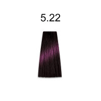 Mirella Professional Royal Jelly Color — стойкая крем-краска для волос, 100 мл 5.22 светлый шатен интенсивно-фиолетовый