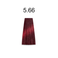 Mirella Professional Royal Jelly Color — стойкая крем-краска для волос, 100 мл 5.66 светлый шатен интенсивно-красный