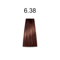 Mirella Professional Royal Jelly Color — стойкая крем-краска для волос, 100 мл 6.38 темный блондин золотисто-коричневый