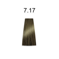 Mirella Professional Royal Jelly Color - Стійка крем-фарба для волосся 100 мл 7.17 блондин попелясто-деревний