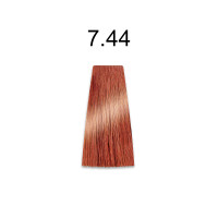 Mirella Professional Royal Jelly Color — стойкая крем-краска для волос, 100 мл 7.44 блондин интенсивно-медный