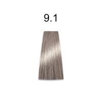 Mirella Professional Royal Jelly Color — стойкая крем-краска для волос, 100 мл 9.1 очень светлый блондин пепельный