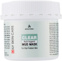 Anna Lotan Clear Astringent Mud Mask - Стягуюча маска для жирної шкіри 625 мл