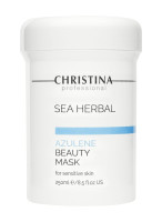 CHRISTINA Sea Herbal Beauty Mask Azulene - Азуленова маска краси для чутливої шкіри 250 мл