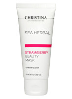 Christina Sea Herbal Beauty Mask Strawberry — Клубничная маска красоты для нормальной кожи 60 мл