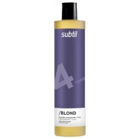 Subtil Blond 4 Tone - Освітлювальна безаміачна олія 4 тони 400 мл
 368 г