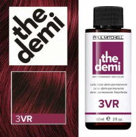 Paul Mitchell The Demi - Тонуюча фарба для волосся 60 мл 3VR - Фіолетово-червоний темно-коричневий
