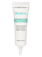 CHRISTINA Unstress Harmonizing Night Cream for eye and neck - Гармонізуючий нічний крем для шкіри обличчя та шиї. 30 мл