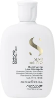 Alfaparf Semi Di Lino Diamond Illuminating Low Shampoo - Шампунь для волосся з діамантовим блиском 250 мл