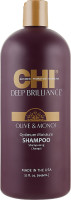 CHI Deep Brilliance Olive&Monoi Optimum Moisture Shampoo - Увлажняющий шампунь 946 мл