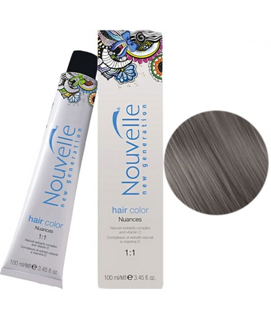 Nouvelle Hair Color Крем-краска для волос 100 мл  8.71 Шифер