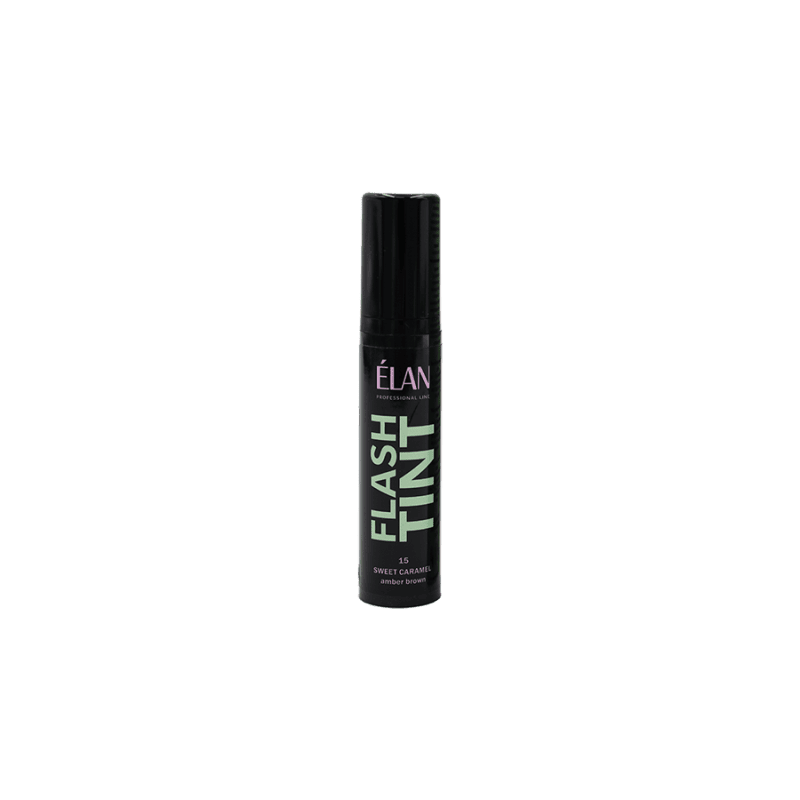 Elan Professional Line "FLASH TINT" - Система прямого окрашивания бровей 10 мл 15 Sweet Caramel