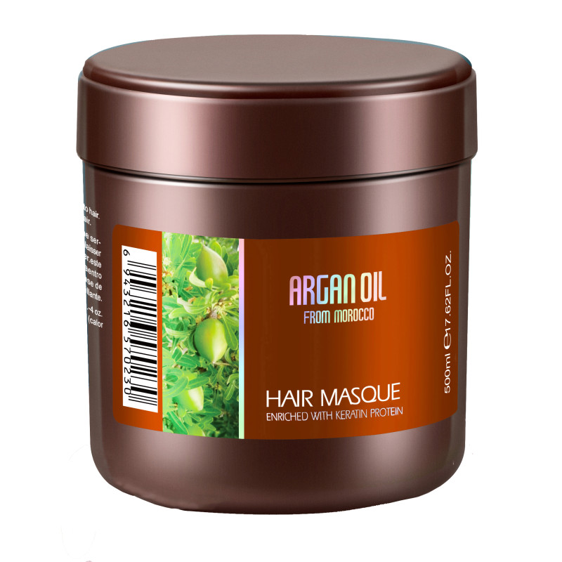 Clever Hair Cosmetics - Morocco argan oil Маска для волос с протеинами и кератином 500 мл