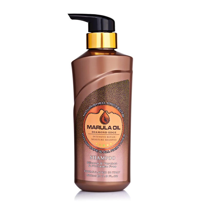 Clever Hair Cosmetics - Marula oil Шампунь для поврежденных волос с маслом марулы 500 мл