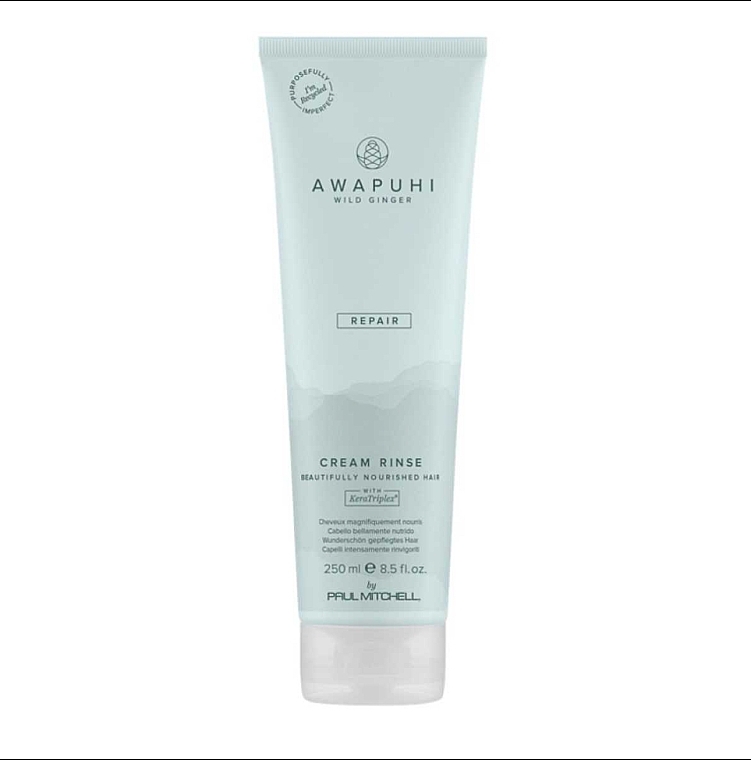 Paul Mitchell Awapuhi Wild Ginger Keratin Cream Rinse - Відновлювальний кондиціонер із кератином 250 мл