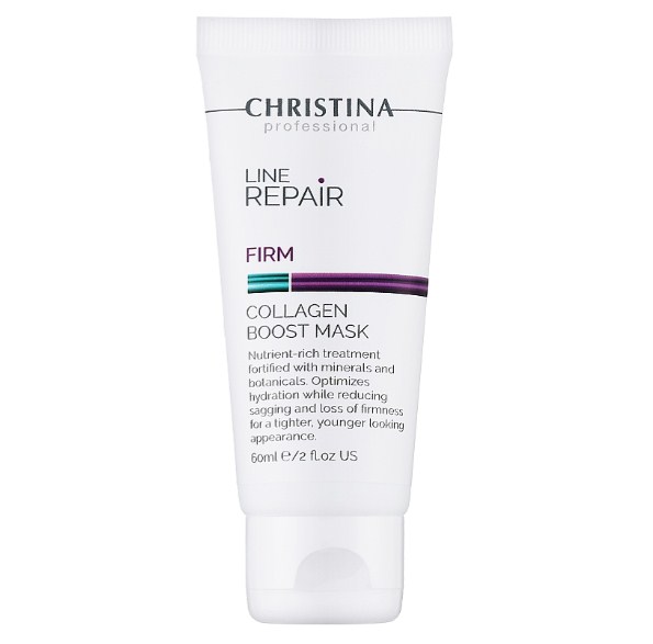 CHRISTINA Line Repair Firm Collagen Boost Mask - Маска-бустер для відновлення здоров'я шкіри обличчя 60 мл
