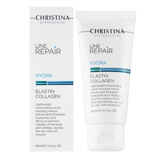 CHRISTINA Line Repair Hydra Elastin Hydra Elastin Collagen - Зволожувальний крем для обличчя "Еластин і Колаген"  60 мл Фото №2