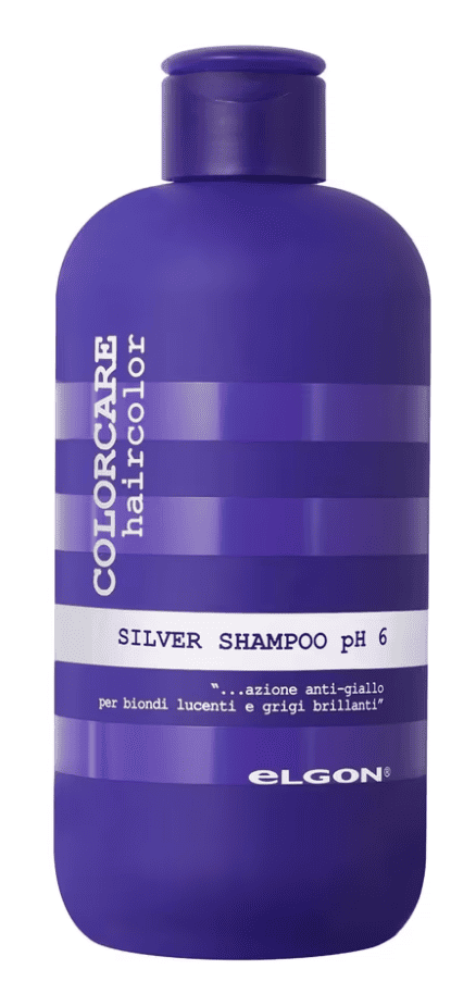 Elgon Colorcare Silver Shampoo - Срібний шампунь проти жовтизни для освітленого волосся 300 мл