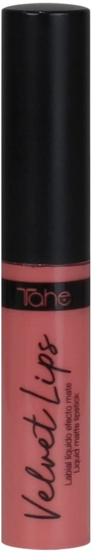 Tahe Velvet Lіps Barra Labios Liquida Lipstick "Naked" - Матова рідка губна помада Naked