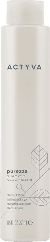 Kemon Actyva Purezza Shampoo Pouch Bag - Шампунь від лупи із концентрацією 84% натуральних  250 мл
