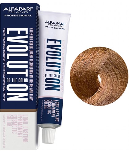 Alfaparf Evolution Of The Color - Стійка фарба для волосся 60 мл 7NB - Світлий русявий теплий