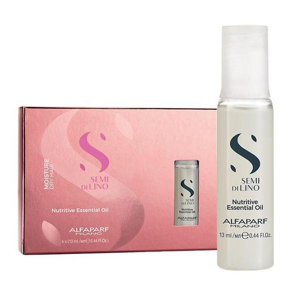 Alfaparf SDL Moisture Nutritive Essential Oil - Олія зволожувальна для живлення сухого волосся 13 мл * 6 шт