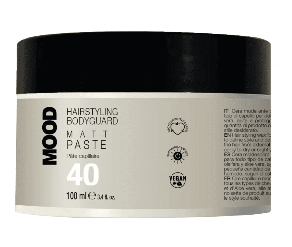 Mood Hair Bodyguard 40 Matt Paste - Матова паста для укладки волосся 100 мл