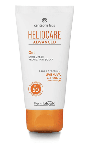 Cantabria Labs Heliocare Advanced Gel SPF50 - Сонцезахисний гель для нормальної та жирної шкіри 50 мл