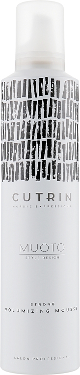 Cutrin Muoto Strong Voumizing Mousse - Мус для об'єму сильної фіксації 300 мл