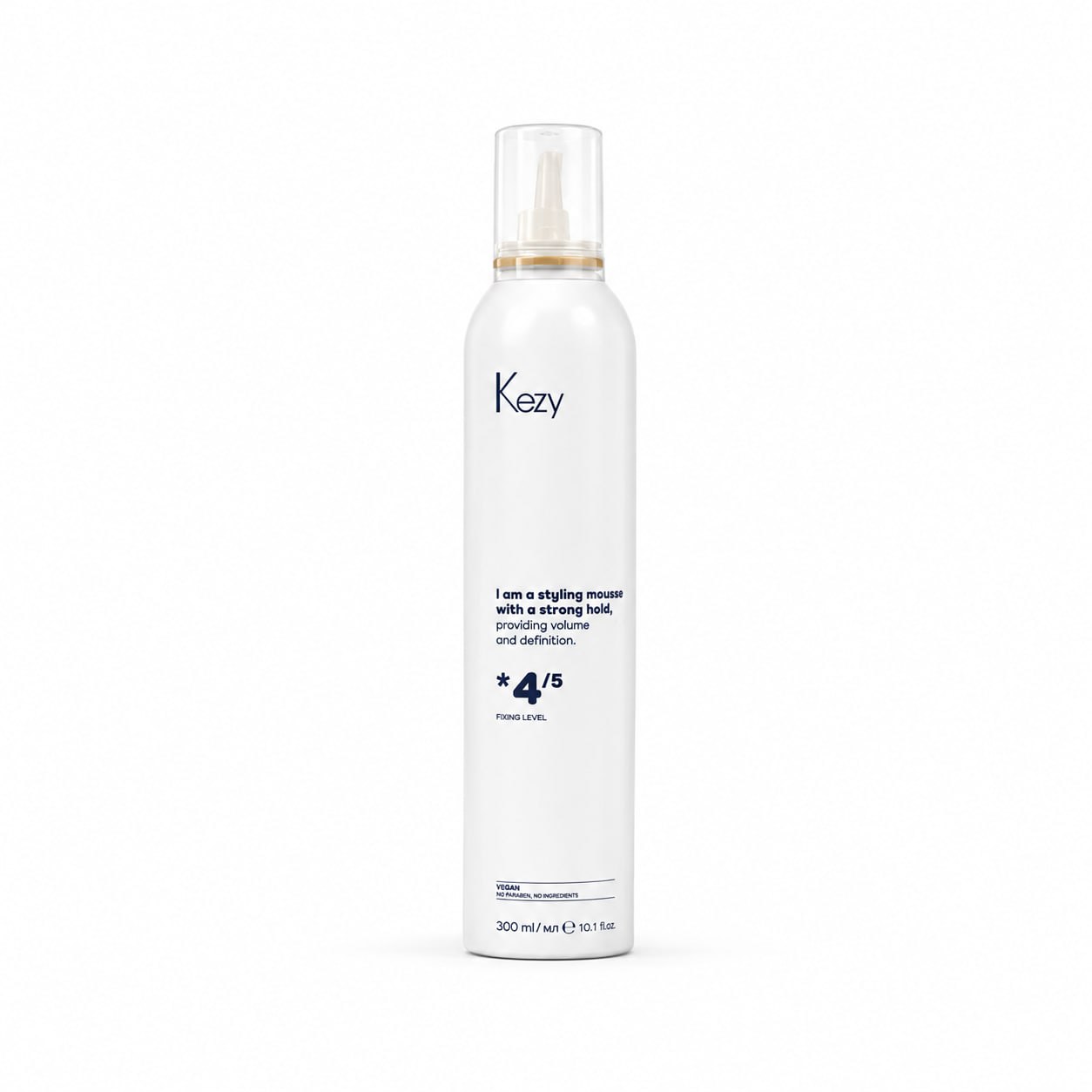 Kezy Volumizing Strong Mousse - Мус сильної фіксації для об'єму 300 мл