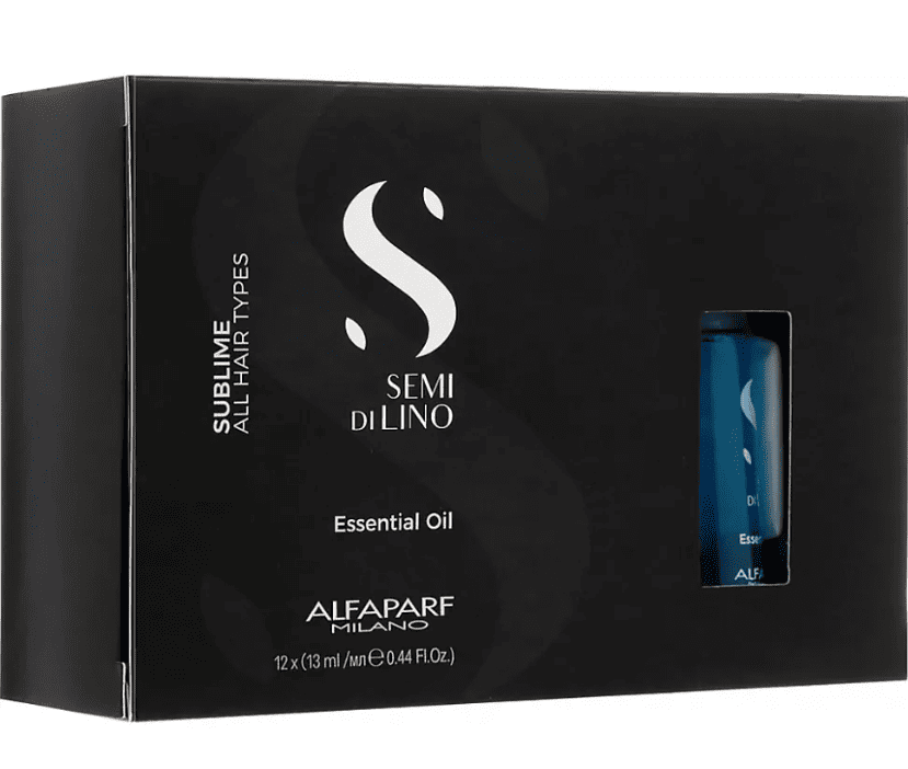 Alfaparf SDL Sublime Essential Oil - Масло для блеска волос 12 x 13 мл