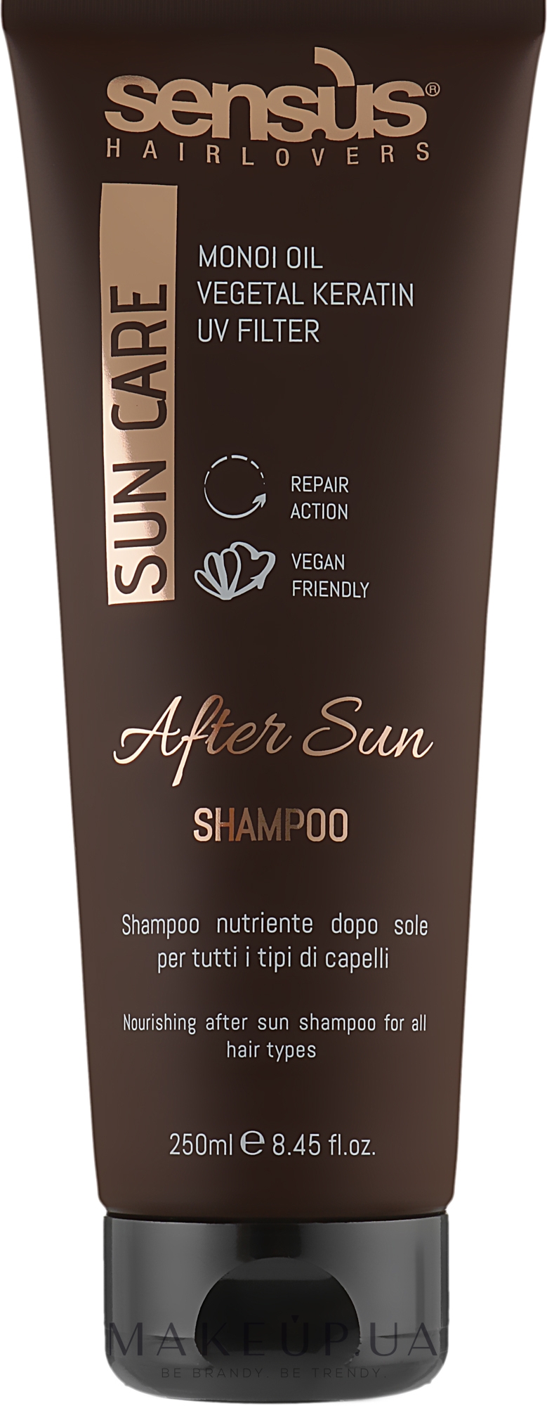 Sens.ùs Sun Care After Sun Shampoo — Защитный шампунь после солнца 250 мл