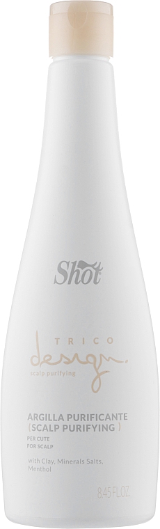 Shot Care Design Skin Purifying Argilla Rurificante - Глина детокс  250 мл