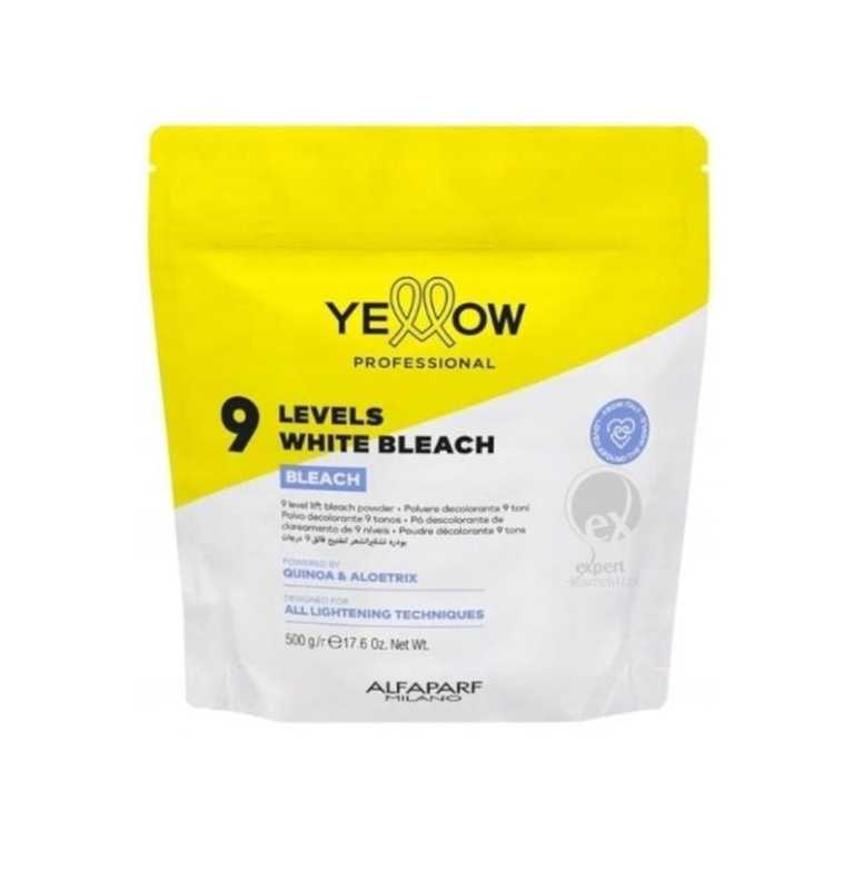Yellow Bleach 9 Levels - Освітлююча пудра для волосся до 9-ти тонів  500 г