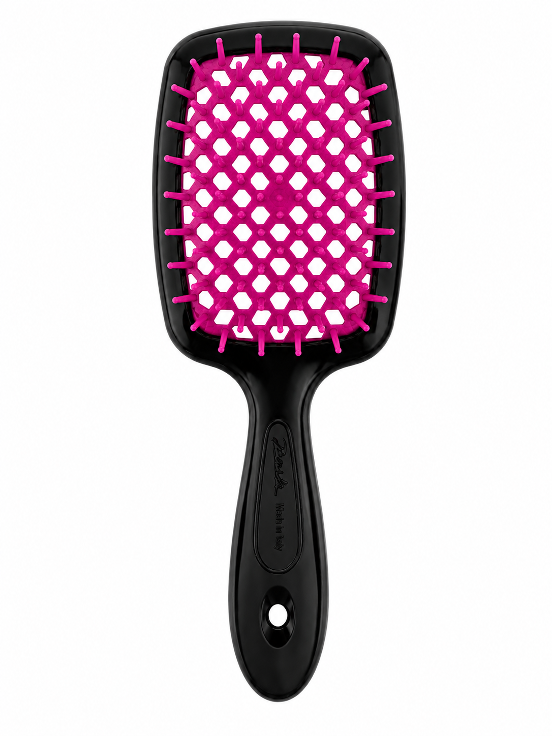 Janeke Superbrush — щетка для волос Черный с фуксией
