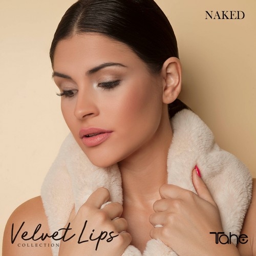 Tahe Velvet Lіps Barra Labios Liquida Lipstick "Naked" - Матова рідка губна помада Naked Фото №2