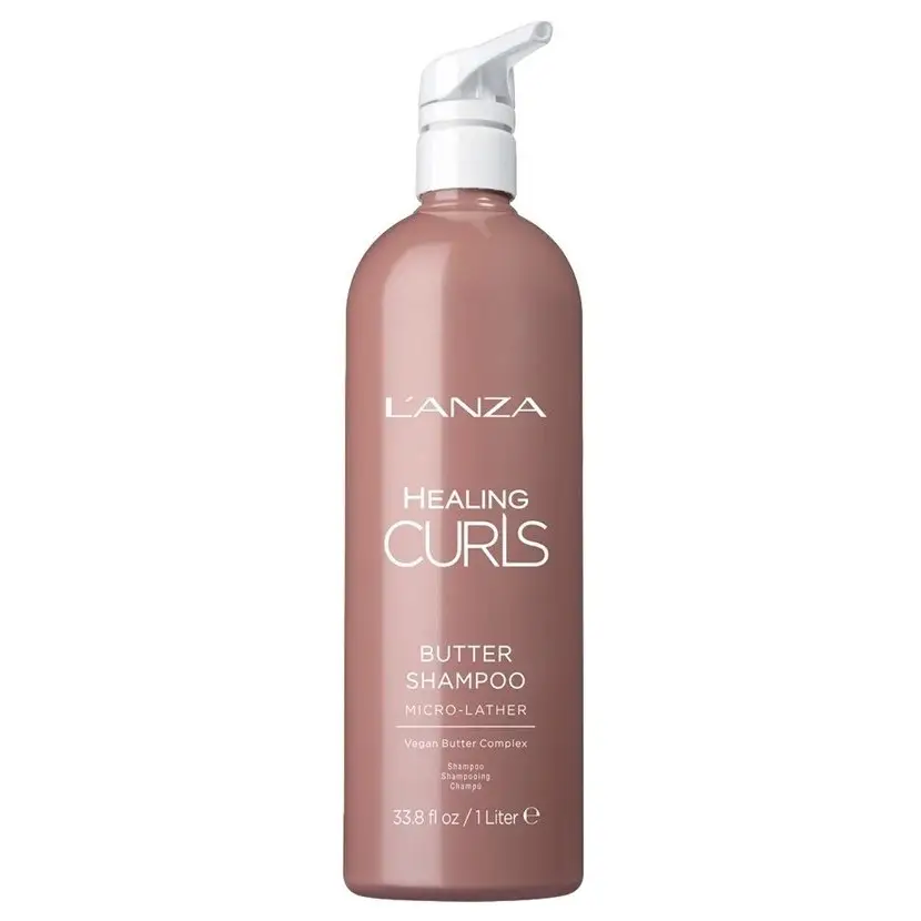 L'anza Healing Curls Butter - Шампунь для кучерявого волосся 1000 мл