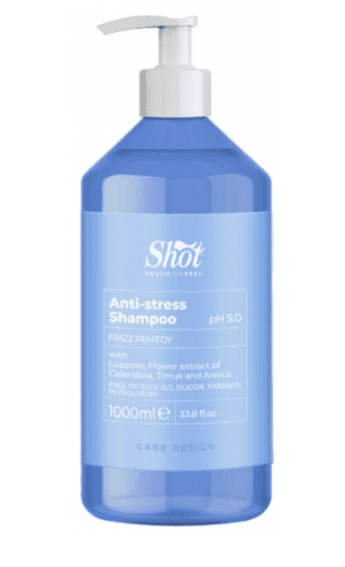 Shot Care Design Antistress Shampoo - Шампунь антистрес Шампунь антистрес проти ламкості волосся 
 1000 мл