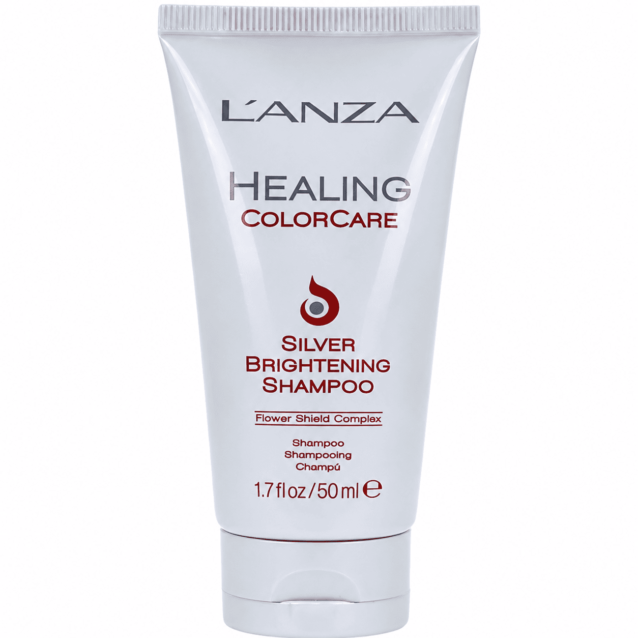 L'anza Healing ColorCare Silver Brightening - Шампунь тонуючий сріблястий 50 мл