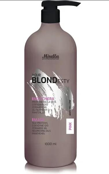 Mirella Professional Your Blondesty PINK - Маска для освітленного волосся 230 мл Фото №2