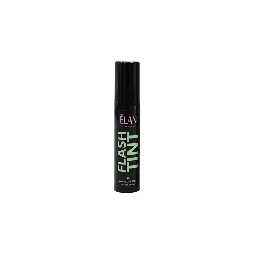 Elan Professional Line - Окклюзивна система прямого фарбування брів та вій Flash Tint 15 Sweet Caramel