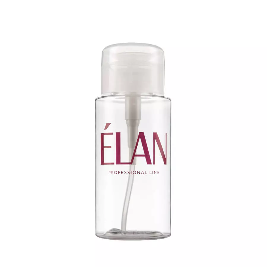Elan Professional Line — пластиковая емкость для жидкостей с помпой-дозатором 200 мл