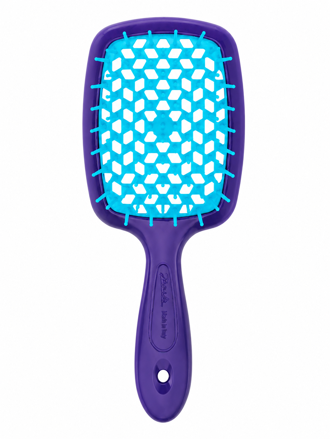 Janeke Superbrush — щетка для волос Фиолетовый с голубым