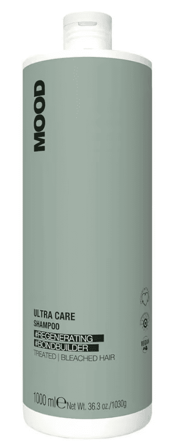 Mood Ultra Care Restoring Shampoo - Шампунь регенерирующий для обесцвеченных волос 1000 мл