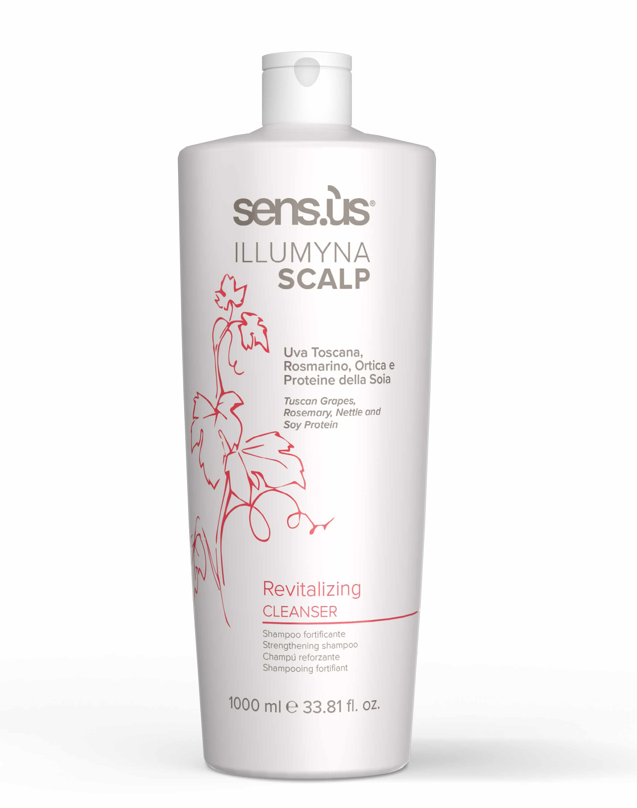 Sens.ùs Illumyna Scalp Revitalizing Shampoo — шампунь против выпадения волос 1000 мл