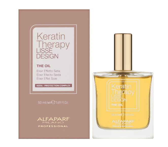 Alfaparf Lisse Design Keratin Therapy Oil - Олія кератинова для гладкості волосся 50 мл